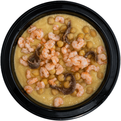 Ceci gamberi e Alici Pappapronta